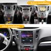 ZWNAV Android Tesla Style Radio Touch Screen for Subaru Legacy Outback 2009-2014 Car Stereo Autoradio 2 din GPS Navigation Multimedia Player Wireless Carplay Head Unit (Black, 4GB+64GB) view 2