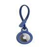 Belkin Apple Airtag Secure Holder With Strap - Apple Air Tag Keychain - Airtag Holder With Strap For Key Ring - Airtag Keychain Accessories - Scratch Resistant Airtag Case With Raised Edges - Blue view 1