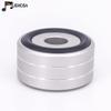 4PCS Amplifier Feet Shock Absorber 40x20mm Speaker turntable Feet Spike Rubber Ring Amplifier Feet Aluminum (Silver) view 2