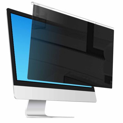 JCSKY Desktop Computer Privacy Filter Anti Glare Screen Protector HD Acrylic Widescreen Monitor Filter Eye Protection Suspension Type,24in(547320)