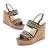 ZBYY Sandals for Women with Heels,Fashion Wedge Platform Slide On Sandal Open Toe Dress Summer Casual Slippers Shoes view 1