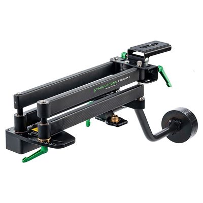 9.Solutions C-Pan Arm II, Carbon Fiber, Lighter-Weight, Upgraded Smoothness, 9.CPA2C, Slider, Jib/Crane for Different pan/Movement, for Photography, Videography & Filmmaking