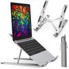 PRO Stand Compatible with Samsung Galaxy Tab A7 10.4 (2020) Durable Adjustable Desktop Holder, Portable, up to 21" Screens and 50 pounds! [Silver] view 1