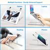 PRO Stand Compatible with Samsung Galaxy Tab A7 10.4 (2020) Durable Adjustable Desktop Holder, Portable, up to 21" Screens and 50 pounds! [Silver] view 2