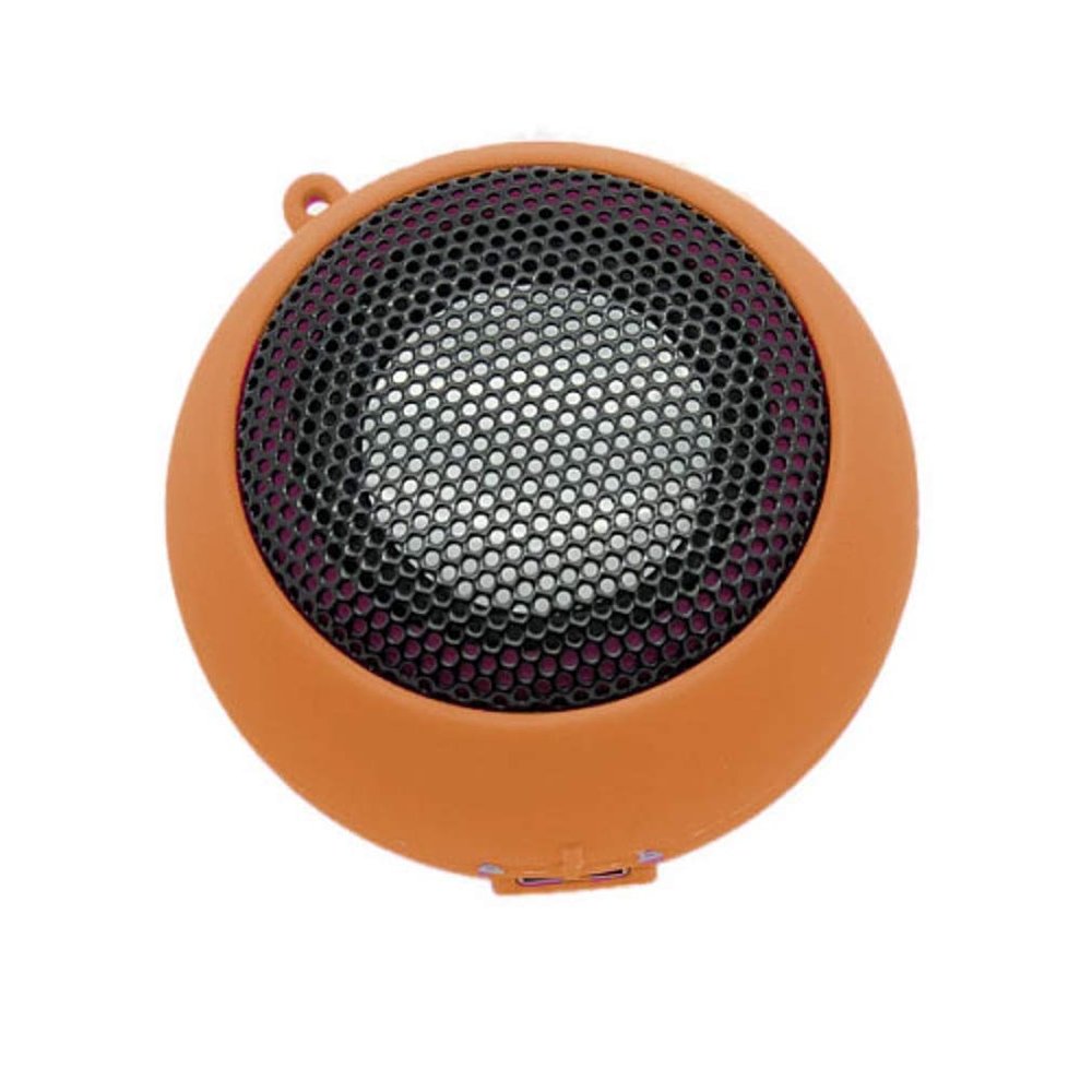 Portable Wired Speaker for Galaxy A12 A32 A42 A51 A52 A71 A72 5G Phones - Audio Multimedia Rechargeable Orange O5X Compatible with Samsung Galaxy A12 A32 A42 A51 A52 A71 A72 5G Models