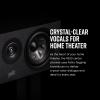 Polk Audio Reserve Series R300 Compact Center Channel Speakers for Home Theater, Dynamic Audio, 1" Pinnacle Ring Tweeter & Dual 5.25" Turbine Cone Woofers, Hi-Res Certified, Wall Mountable, Black view 2