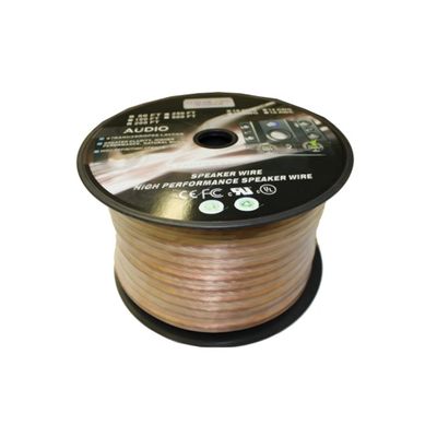 Electronic Master 100 Feet 2 Wire Speaker Cable, 8 AWG