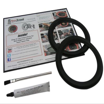 7" Foam Speaker Repair Kit OD: 6.625", Roll OD: 6.25" Cone: 5.375", ID: 4.875" FSK-7HD7 (Pair)