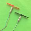 Bclla Zkenshan-DIY Motor 2pcs DC3.7V 720 7 * 20MM Mini Model Helicopter Coreless DC Motor 55mm Propeller Mini Great Torque High Speed Motor, Easy to Install view 1