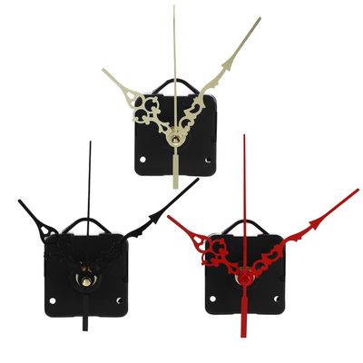 EXCEART 3sets Silent Clock Movement Parts for Home Clocks Mute Mechanism Fine Workmanship Easy Installation for and Repairs