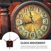 EXCEART 3sets Silent Clock Movement Parts for Home Clocks Mute Mechanism Fine Workmanship Easy Installation for and Repairs view 3