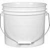 House Naturals 3.5 Gallon White Food Grade Bucket Pail with Black Lid (Pack of 3) BPA Free containers -Made in USA view 2