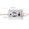 Bclla Zkenshan-DIY Motor 12V 3.9A 9800RPM DC Motor Remote Control Car Motor Electric Toy Motor Hair Dryer Motor with Carbon Brush, Easy to Install view 4