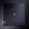 SopiGuard Sticker Skin for 2021 Surface Laptop 4 (15") Edge-to-Edge Vinyl Wrap Include Top, Keyboard, Bottom Panels (Brushed Black) view 4