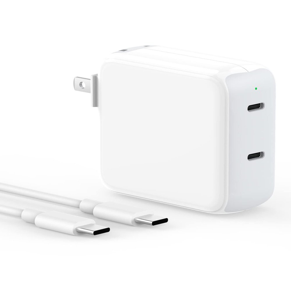 Charger for MacBook Air MacBook Pro 13 14 15 16 inch 2024 2023 2022 2021 2020 2019, M1 M2 M3, iPad Pro Air Mini, iPhone 15 Pro Max Plus, 67W Dual Port USB C Power Adapter, 6.6FT USB-C Charging Cable