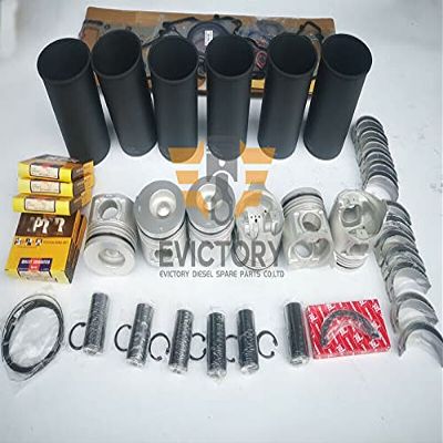 For ISUZU 6HE1 6HE1-TC overhaul rebuild kit piston ring liner gasket bearing