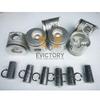 For ISUZU 6HE1 6HE1-TC overhaul rebuild kit piston ring liner gasket bearing view 2