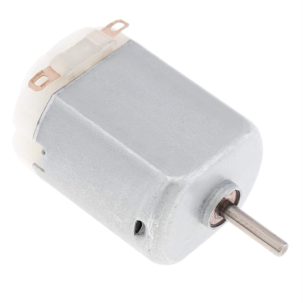 Bclla Zkenshan-DIY Motor 130 3V 2.1A 12300RPM Micro DC Motor Mini Fan Small Motor with Carbon Brush for DIY Electric Toys USB Fan Motor, Easy to Install