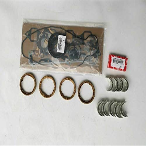 For YANMAR 4D84E 4TNV84 4TNE84 rebuild kit head gasket bearing Piston ring