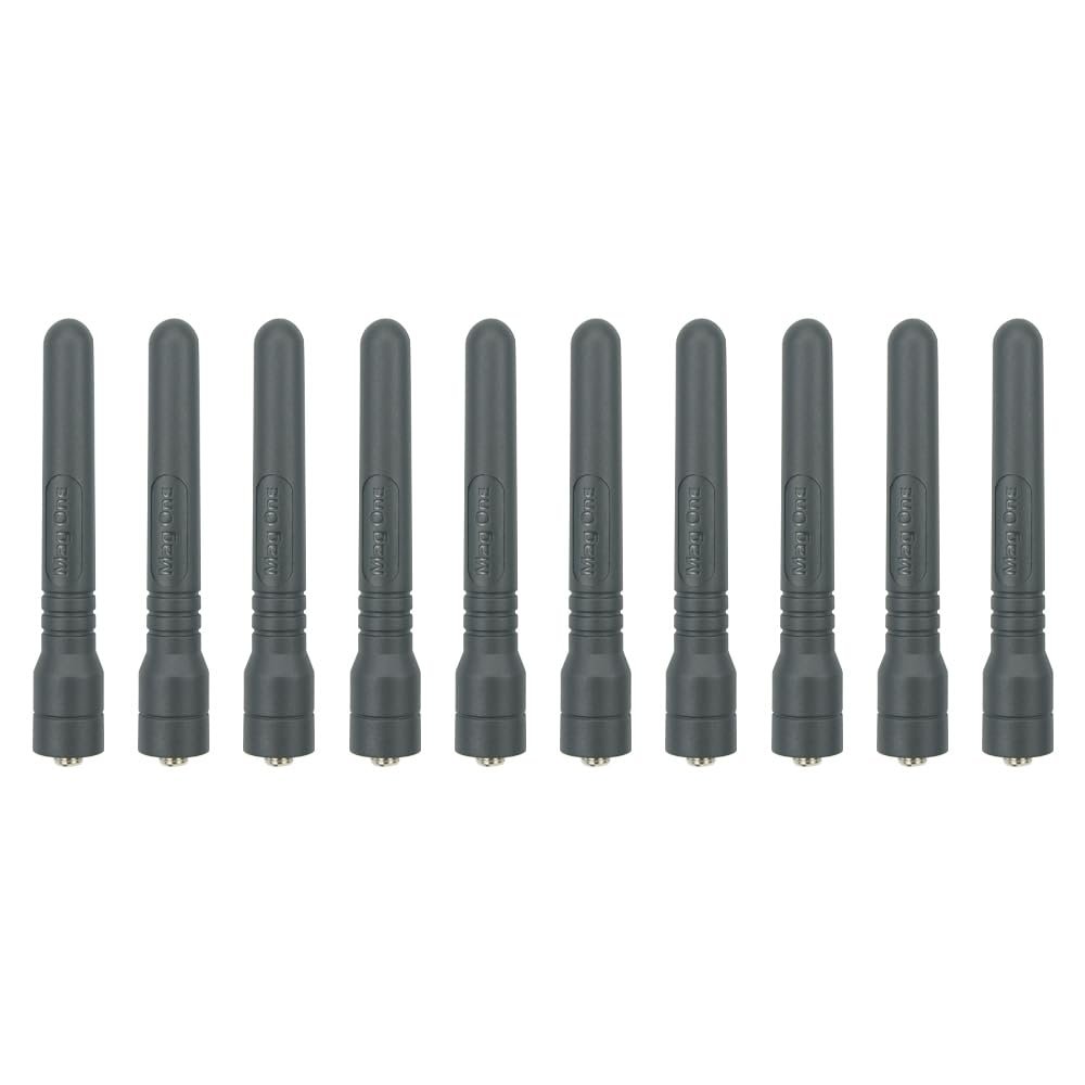 10 Pack PMAE4020A UHF 450-470 MHz Antenna Compatible with Motorola BPR40 A8 Mag One Walkie Talkies
