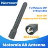 10 Pack PMAE4020A UHF 450-470 MHz Antenna Compatible with Motorola BPR40 A8 Mag One Walkie Talkies view 2