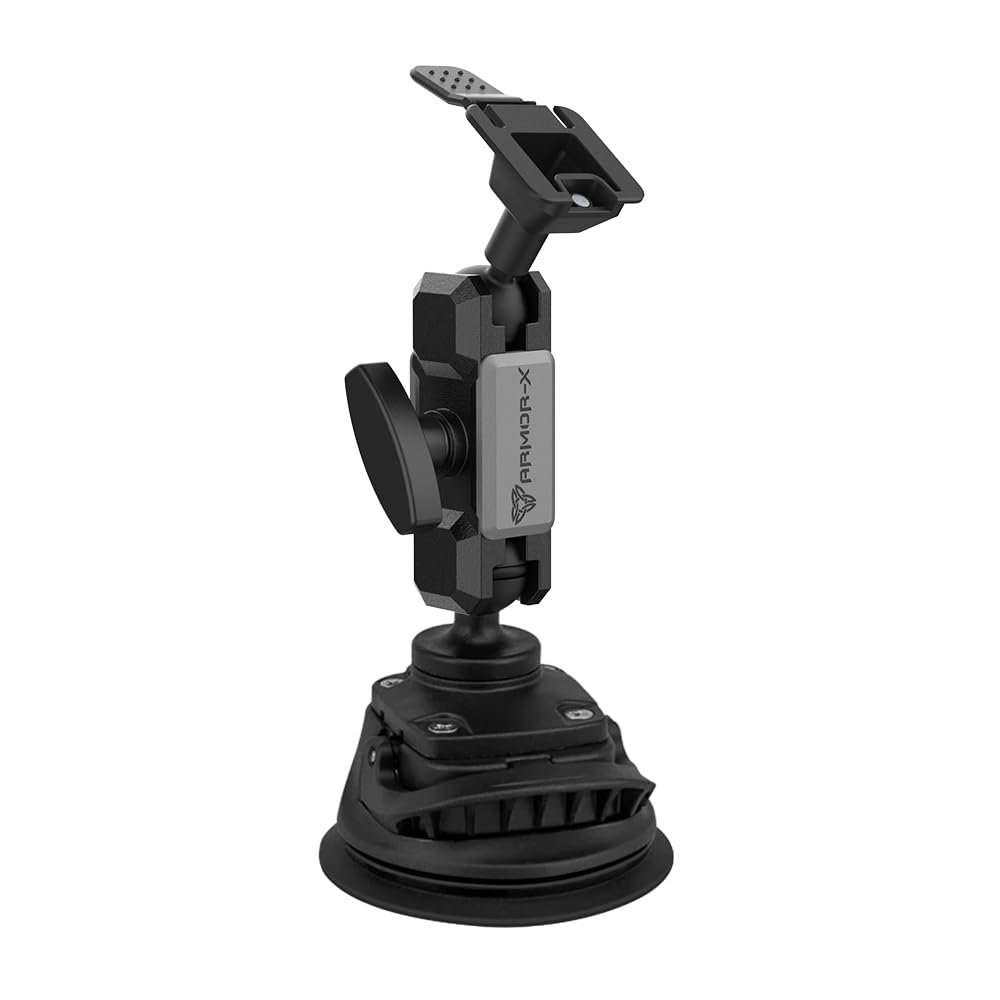 Armor-X Strong Suction Cup Mount | ONE-Lock for Tablet