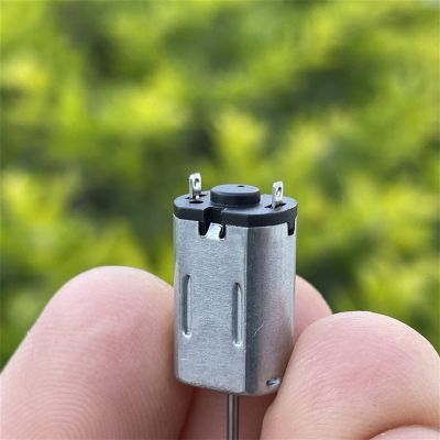 Bclla Zkenshan-DIY Motor DC 1.5V-3.7V Micro N20 Carbon Brush Motor High Speed Dual Shaft Large Torque DIY Toy Car Aircraft Models, Easy to Install