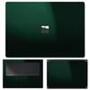 SopiGuard Sticker Skin for 2021 Surface Laptop 4 (15") Edge-to-Edge Vinyl Wrap Include Top, Keyboard, Bottom Panels (Gloss Royal Green) view 1