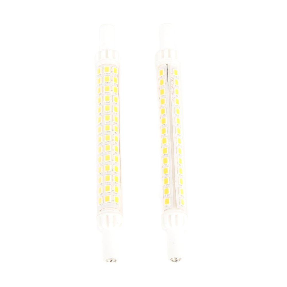 ViaGasaFamido 2Pcs Dimmable R7S Base Light Light Bulbs LED Bulbs BulbLED Light Bulbs Double Ended Widely Used Floor LampsHousehold LightingNight Lighting[110V]