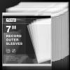 Facmogu 100 Pack 7 Inch Outer Sleeves for Vinyl Records, 45 Record Sleeves view 1