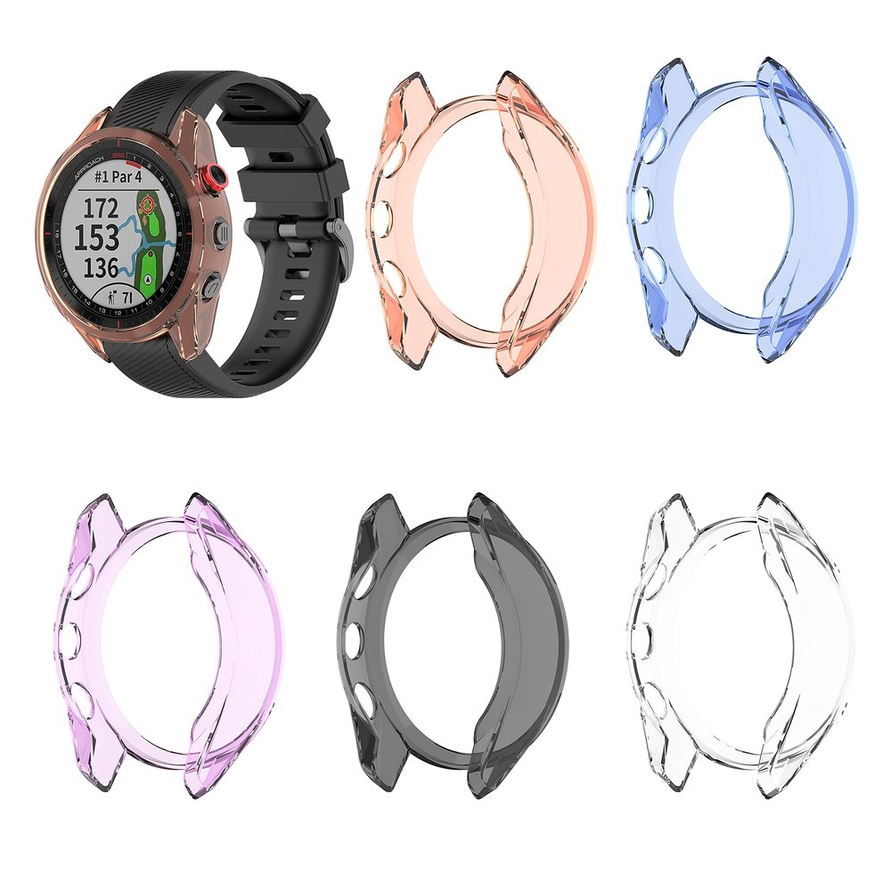 Senter TPU Cover for Garmin Approach s62 CaseSoft Anti Drop TPU Protective Case Cover Skin for Garmin Approach s62 Smart Watch