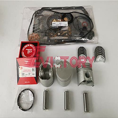 For Isuzu 3KA1 engine rebuild overhaul piston ring cylinder head gasket bearing