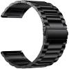 Venu 2S Band, YOUkei Quick Release Stainless Steel Metal Replacement Straps Compatible with Garmin Venu 2S Smartwatch (Black) view 2