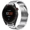 YOUkei Compatible with Garmin Approach S42 Band, Quick Release Stainless Steel Metal Replacement Straps Compatible with Garmin Approach S42 / Approach S12 / Garmin Forerunner 55 (Silver) view 1