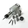 Bclla Zkenshan-DIY Motor DC Motor 12-36V 4000-12000 RPM Ball Bearing Spindle Motor with ER11 Extension Rod Carving Knife, Easy to Install (Color : Option 1) view 1