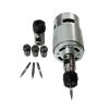 Bclla Zkenshan-DIY Motor DC Motor 12-36V 4000-12000 RPM Ball Bearing Spindle Motor with ER11 Extension Rod Carving Knife, Easy to Install (Color : Option 1) view 3