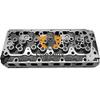 For KUBOTA V3800-DI-T V3800 V3800DI cylinder head assy+ gasket piston ring view 1