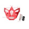 Artudatech CNC Aluminum Speedometer Trim Bezel Cover Guard Fit for Honda CMX 300 500 Rebel 2017-2021 Red view 2