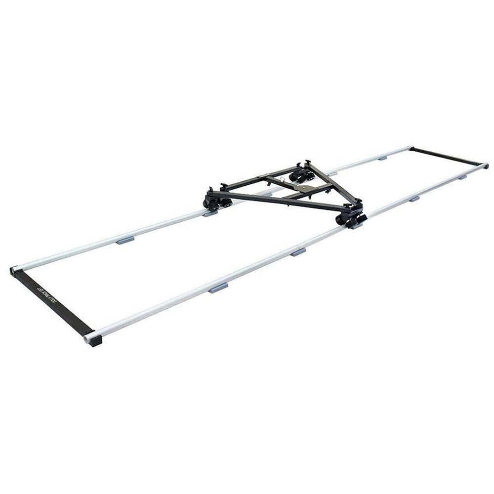 FLYCITY Swift Wheel Dolly System 12ft Straight Track for Tripod, DSLR Video Film Cameras + Accessories + Storage Bag (FC-SFTP-DT-12)
