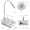 CallToU Window Speaker Intercom System,Anti-Interference Intercommunication Talk Through Glass Window,Intercom System for Business,Bank,Office,Hospital,Counter,Store,Station,Medical Center view 4