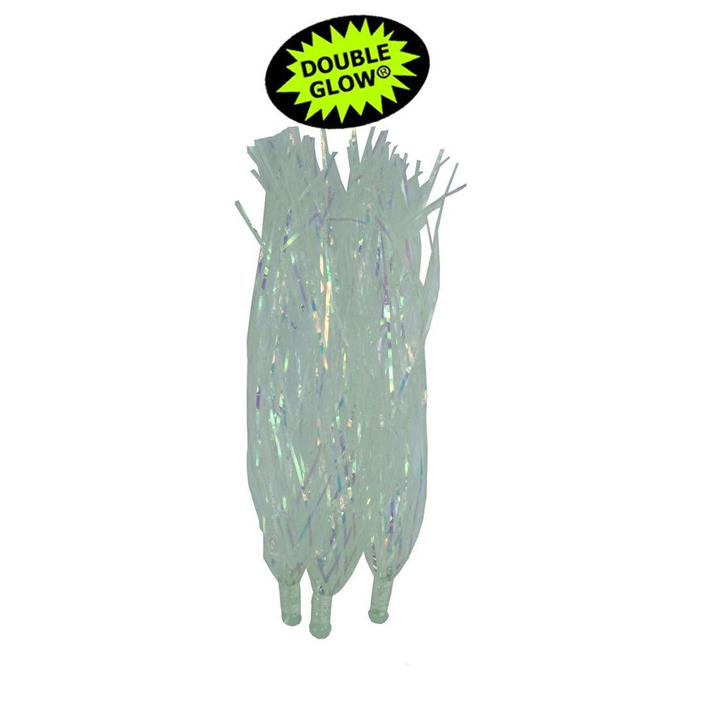 Silver Horde 3.5" Yamashita Needlefish Twinkle Skirt Insert, Double Glow, 1615 180 180