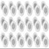 Rockville (36) MC80 Metal 8" 70 Volt Commercial Background PA Ceiling Speakers view 1