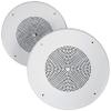 Rockville MC80 8-in 70V Commercial Metal PA Ceiling Speakers, Volume Knob, Background Music Announcements, 6-Pair view 2