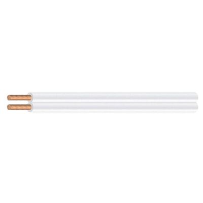 Southwire 49909540 10 ft. 18/2 White Stranded CU SPT-1 Lamp Wire