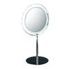 WS Bath Collections WS 15 Spiegel 7-7/8" W x 15" H Circular Framed Bathroom Mirror with Light - Polished Chrome view 1