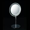 WS Bath Collections WS 15 Spiegel 7-7/8" W x 15" H Circular Framed Bathroom Mirror with Light - Polished Chrome view 2