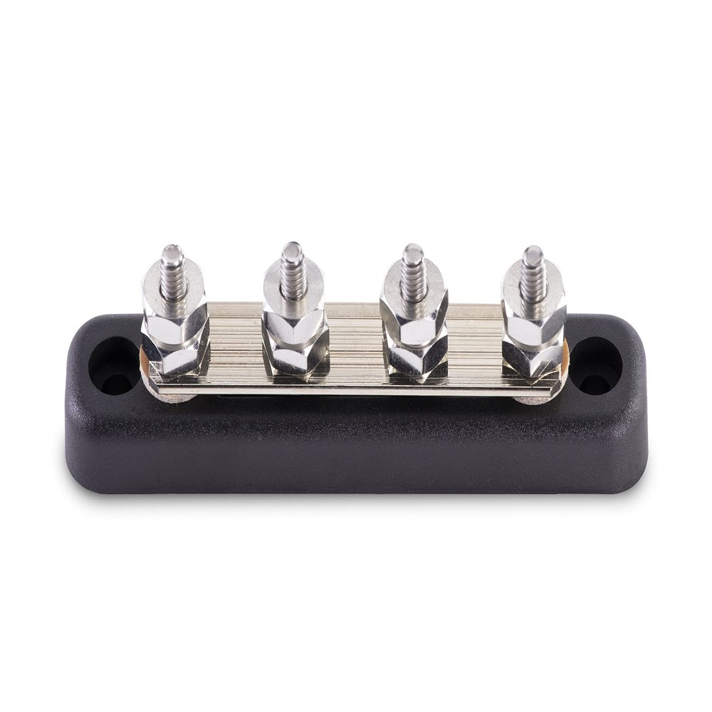 Sierra FS46690, Bus Bar, 100A Mini - 4 Stud with Cover