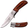 Blue Steel ER-A168WD KNIFE 4.5" CLOSED Free Engraving view 1