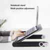 Side End Table Adjustable Laptop Stand , Laptop Desk with Mouse Pad, Ergonomic Cozy Desk Foldable Aluminum Laptop Table Stand Adjustable Riser for Bed & Sofa for Living Room Bedroom ( Color : Table ) view 3