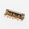 Elecbee D SUB Female Power 9W4 R/A Solder Type for PCB Mount view 2